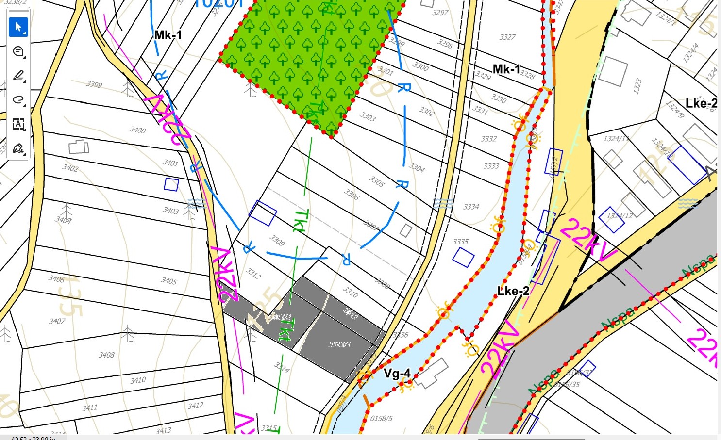 2061 m²-es Prémium Birtok Dunabogdányban – Patakparti terület, tanyás beépítési lehetőséggel - Kép 23